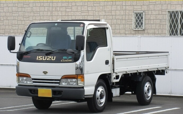 Isuzu elf Small Flat body KK-NHS69EA(9234) 1枚目
