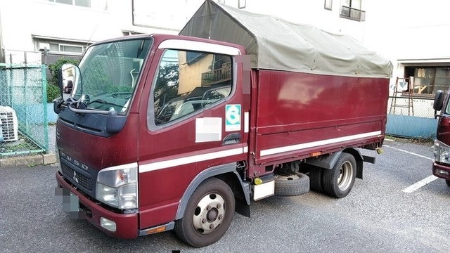 三菱ふそう キャンター 小型 幌車 BKG-FE70BS(3758) 1枚目