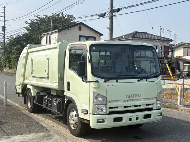 いすゞ エルフ 小型 塵芥車（プレス式） SKG-NPR85YN(110639) 2枚目