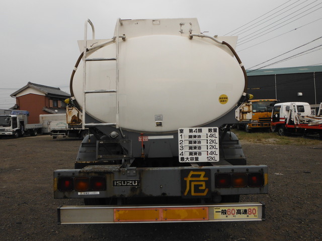 いすゞ ギガ 大型 タンクローリー KL-CXG23M3(1228) 6枚目