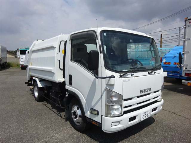 いすゞ エルフ 小型 塵芥車（プレス式） PDG-NPR75N(110686) 2枚目