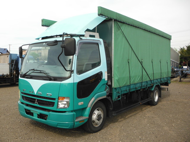 三菱ふそう ファイター 中型 幌車 PA-FK74F(1699) 3枚目